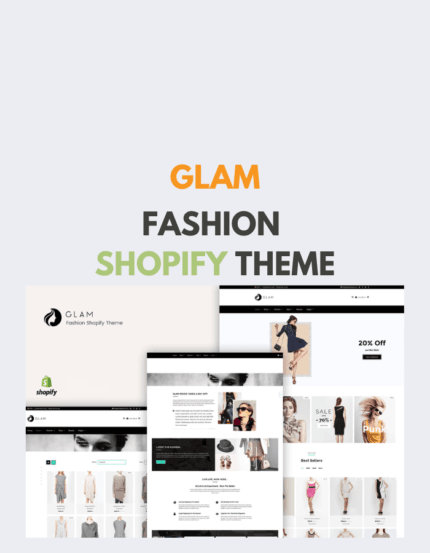 Glam - Fashion Shopify Theme