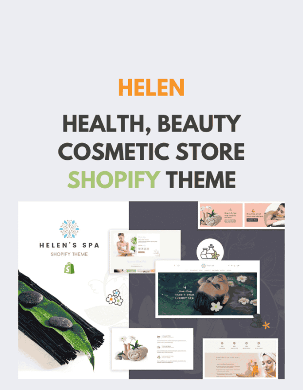 Helen - Shopify Health, Beauty Cosmetic Store