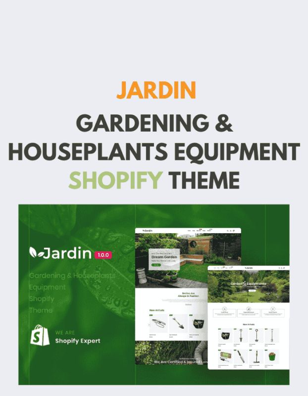 Jardin - Gardening & Houseplants Equipment Shopify