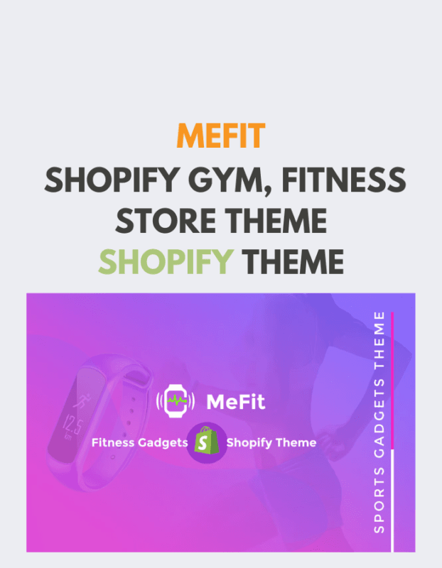 MeFit - Shopify Gym, Fitness Store Theme