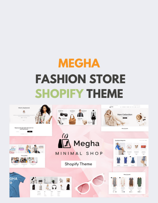 Megha - Fashion Store Shopify