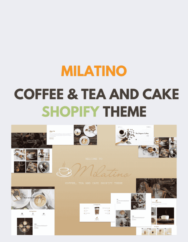 Milatino - Coffee & Tea and Cake Shopify Theme