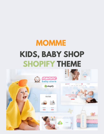 Momme - Shopify Kids, Baby Shop Theme