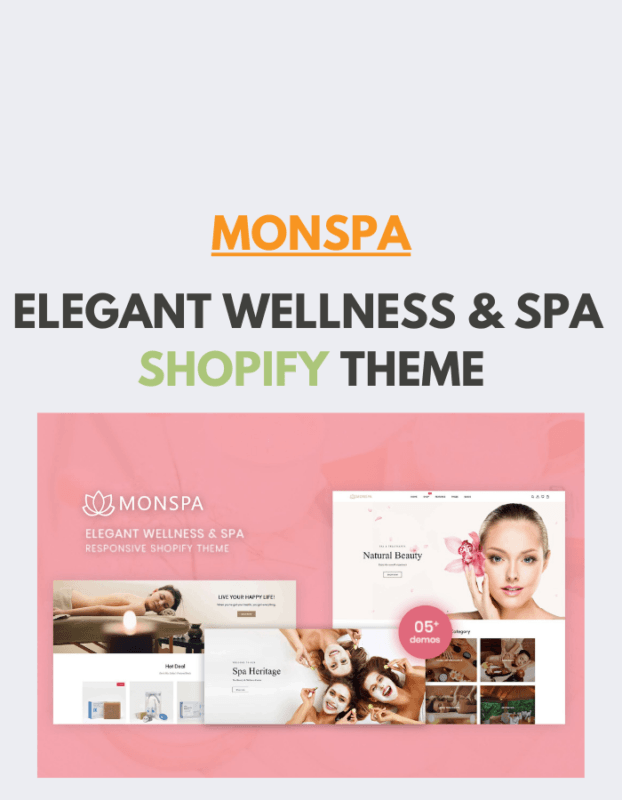 Monspa - Elegant Wellness & Spa Shopify Theme