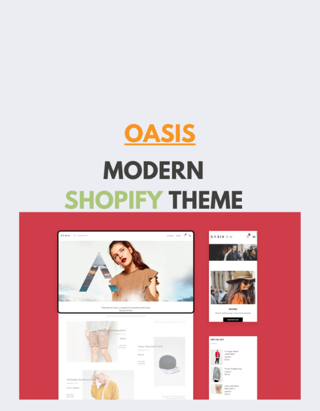 Oasis - Modern Shopify Theme