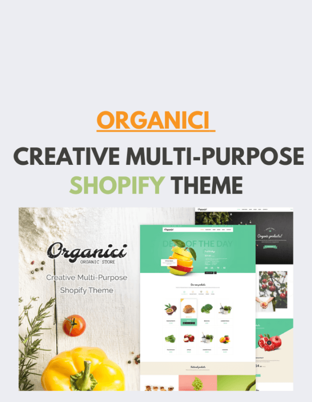 Organici Creative Multi-Purpose Shopify Theme