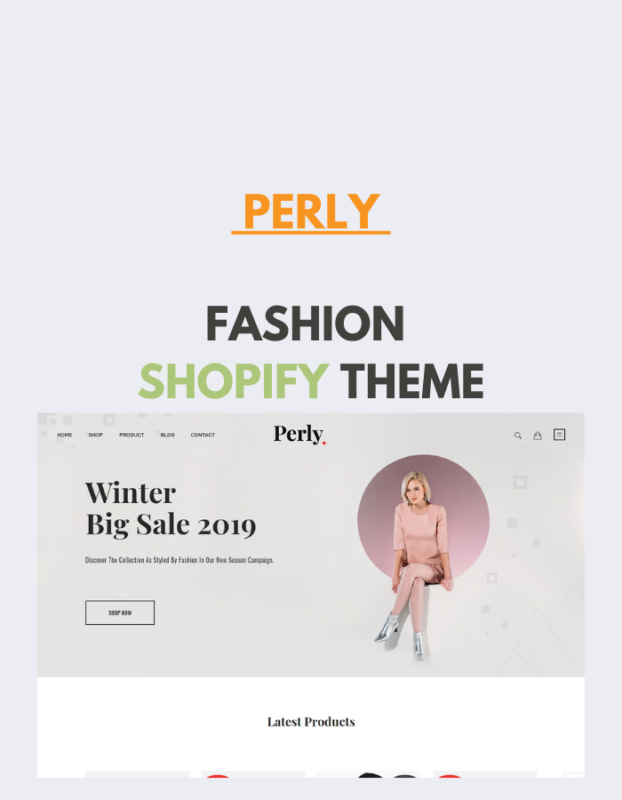 Perly – Fashion Shopify Theme