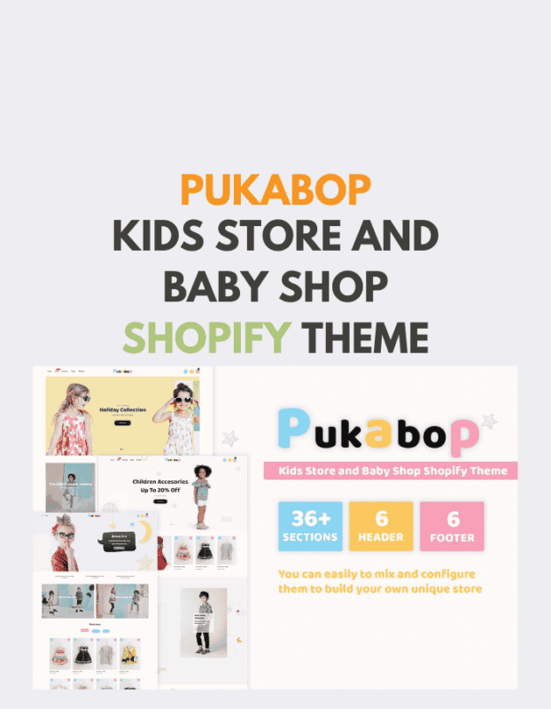 Pukabop - Kids Store and Baby Shop Shopify Theme