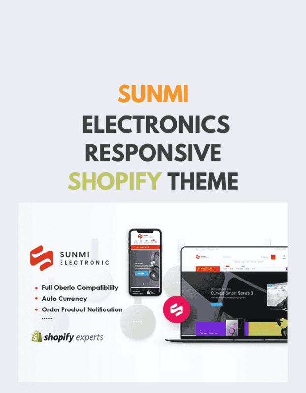 Sunmi - Electronics Responsive Shopify Theme