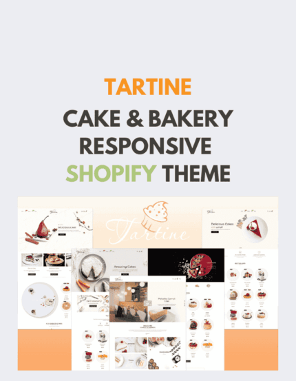 Tartine - Cake & Bakery Responsive Shopify Theme