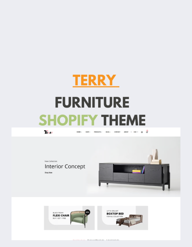 Terry – Furniture Shopify Theme