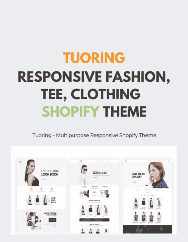 Tuoring - Responsive Fashion, Tee, Clothing Shopif