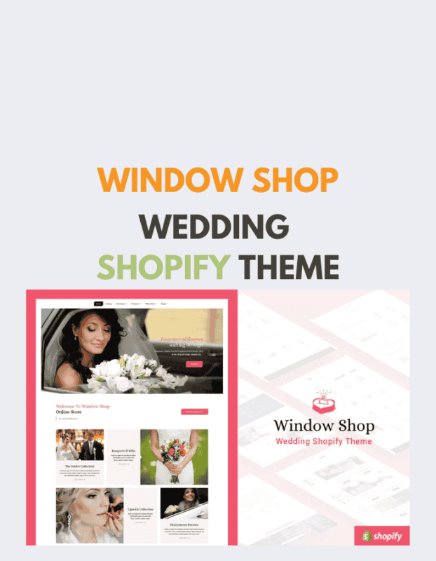 Window Shop - Wedding Shopify Store
