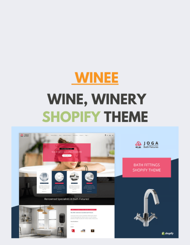 Winee - Wine, Winery Shopify Theme