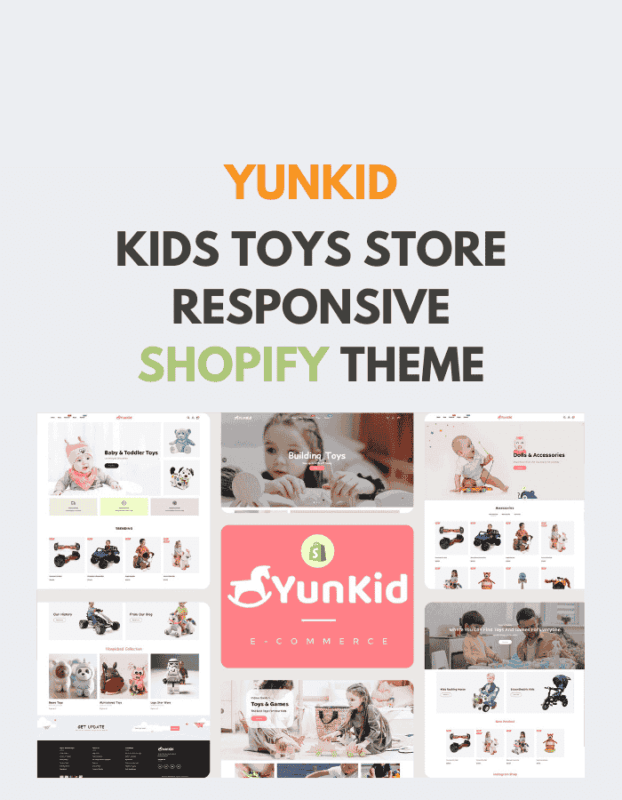 Yunkid - Kids Toys Store Responsive Shopify Theme