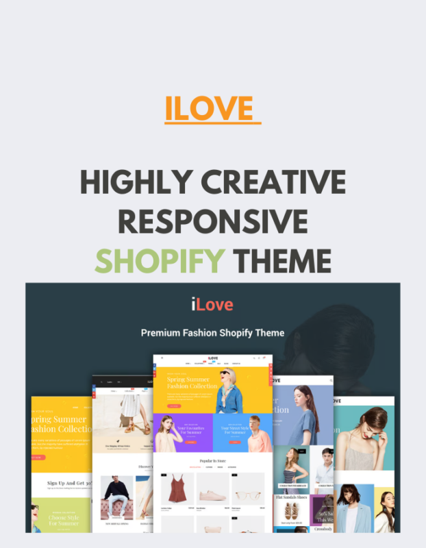 iLove - Highly Creative Responsive Shopify Theme