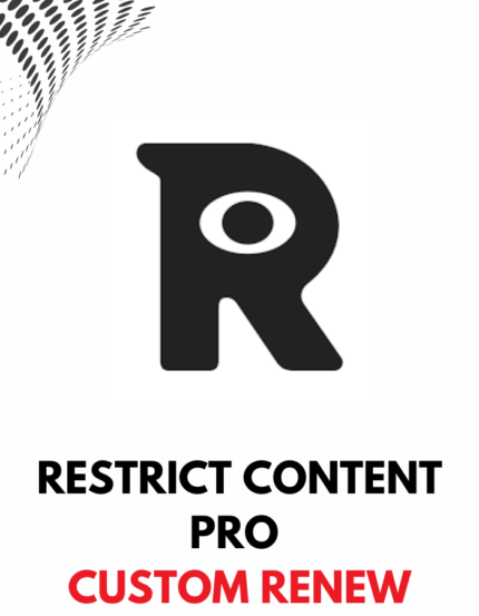 Restrict Content Pro – Custom Renew