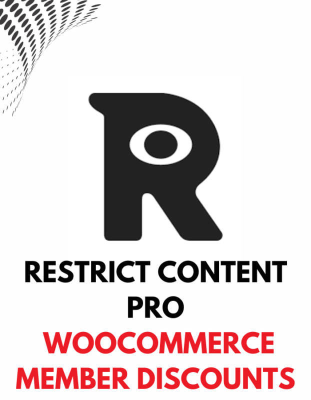 Restrict Content Pro – WooCommerce Member Discounts