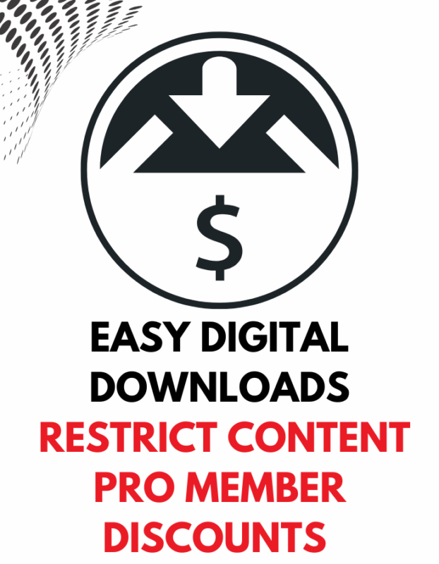 Easy Digital Downloads Restrict Content Pro Member Discounts