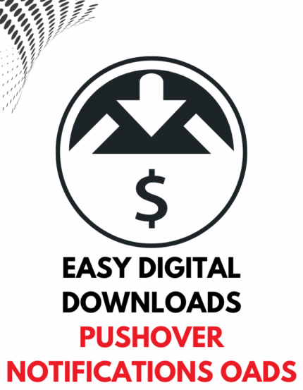 Pushover Notifications for Easy Digital Downloads