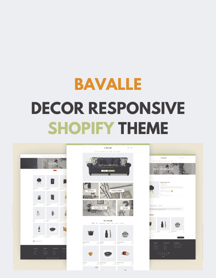 Bavalle - Decor Responsive Shopify Theme