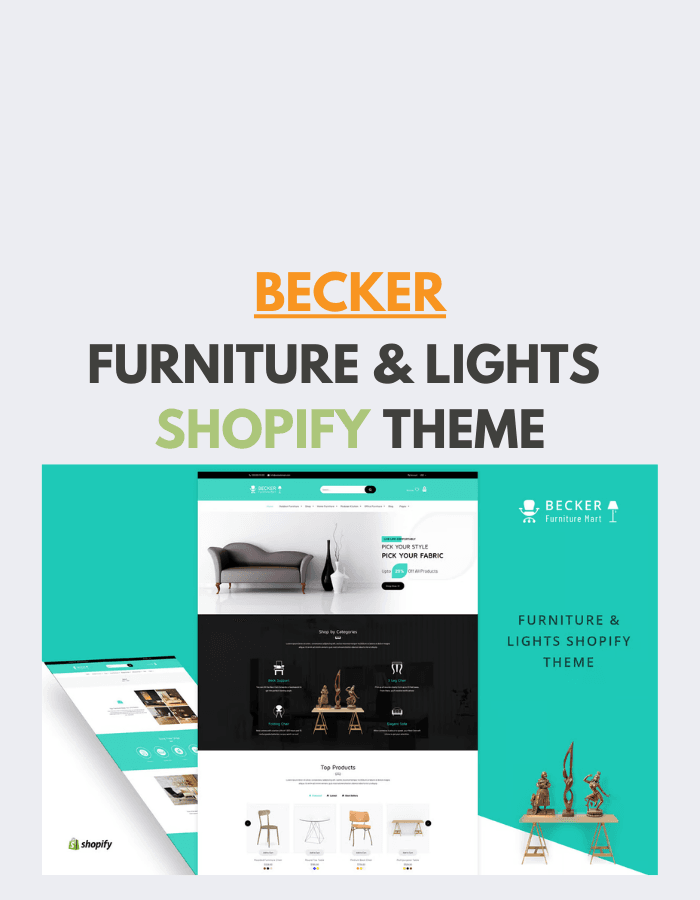 Becker | Furniture & Lights Shopify Theme