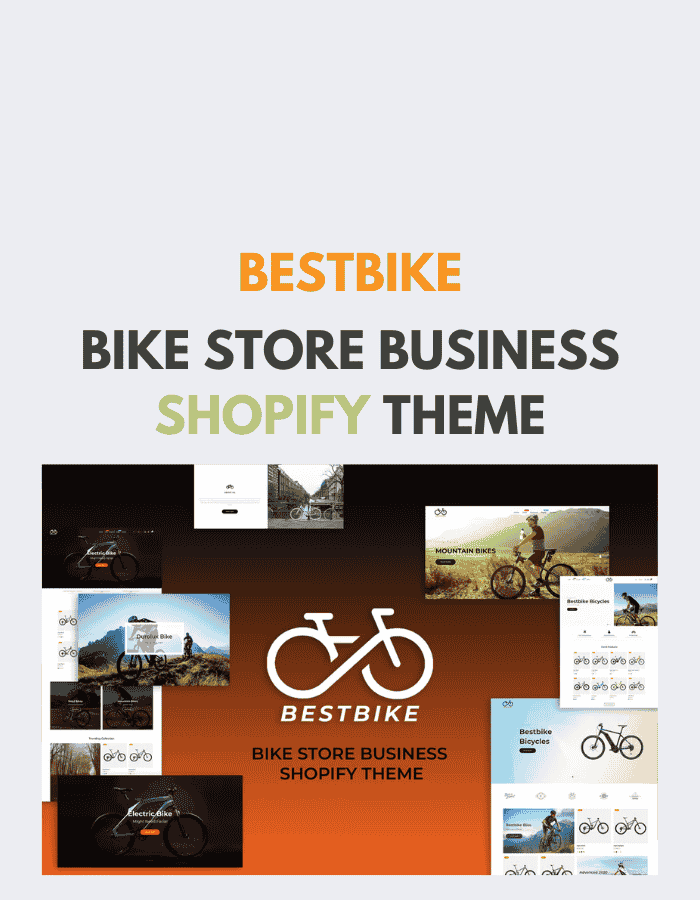 Bestbike - Bike Store Business Shopify Theme
