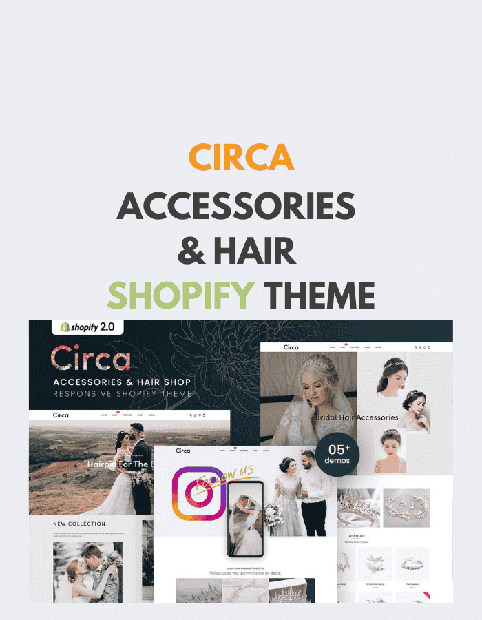 Circa - Accessories & Hair Shop Shopify theme