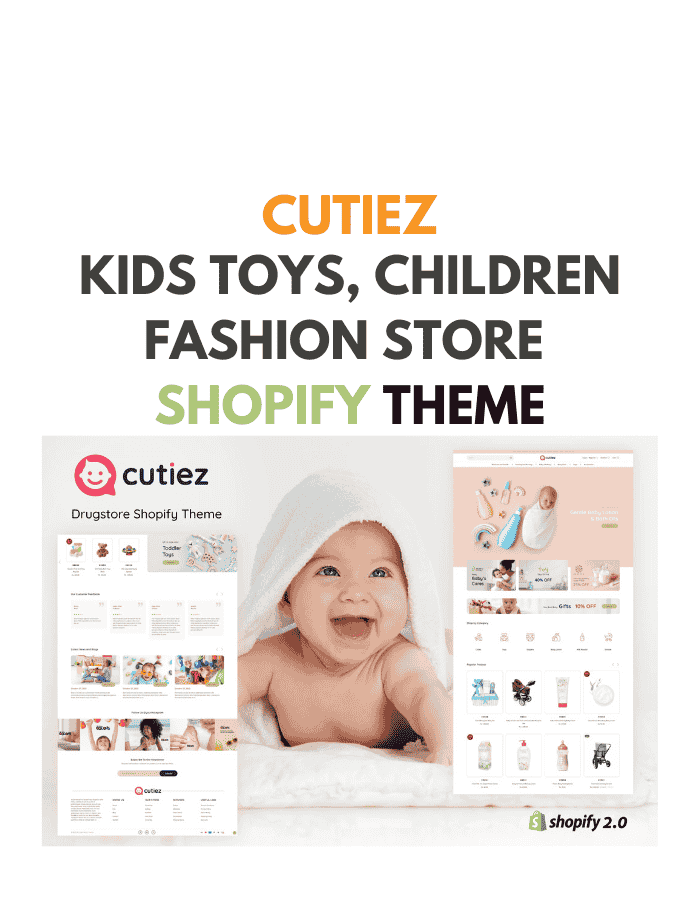 Cutiez - Kids Toys, Children Fashion Store Shopify