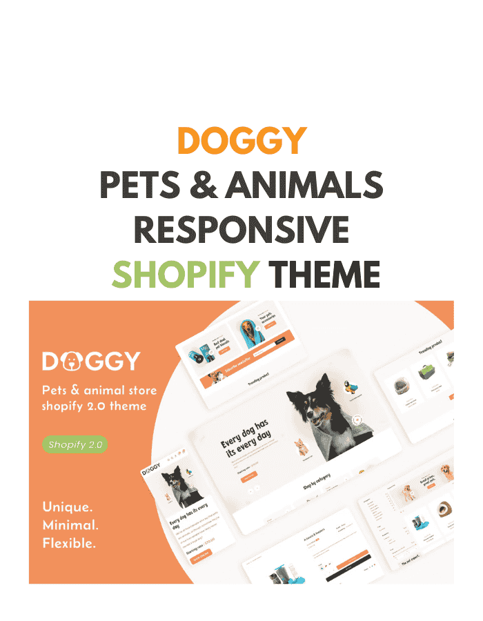 Doggy - Pets & Animals Responsive Shopify Theme