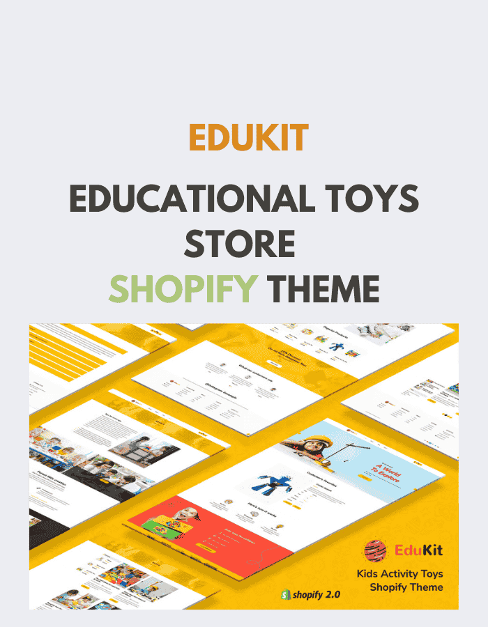 Edukit – Educational Toys Store Shopify Theme