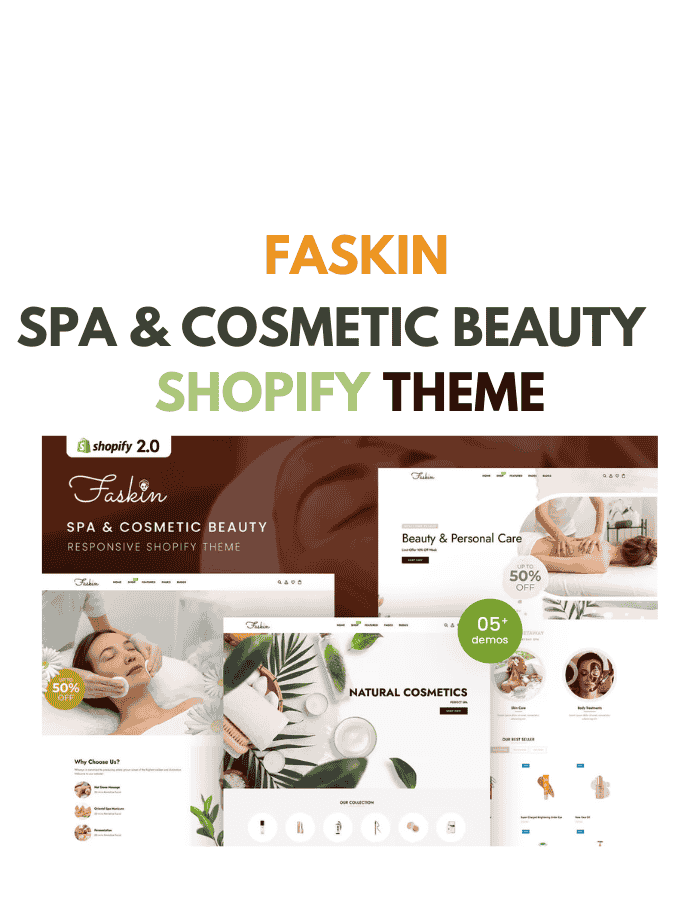 Faskin - Spa & Cosmetic Beauty Shopify Theme
