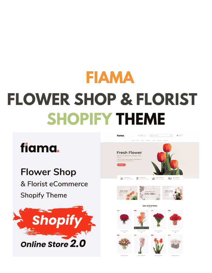 Fiama - Flower Shop & Florist Shopify Theme OS