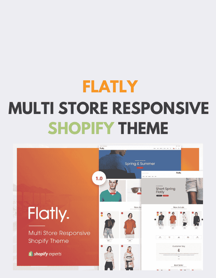 Flatly | Multi Store Responsive Shopify Theme