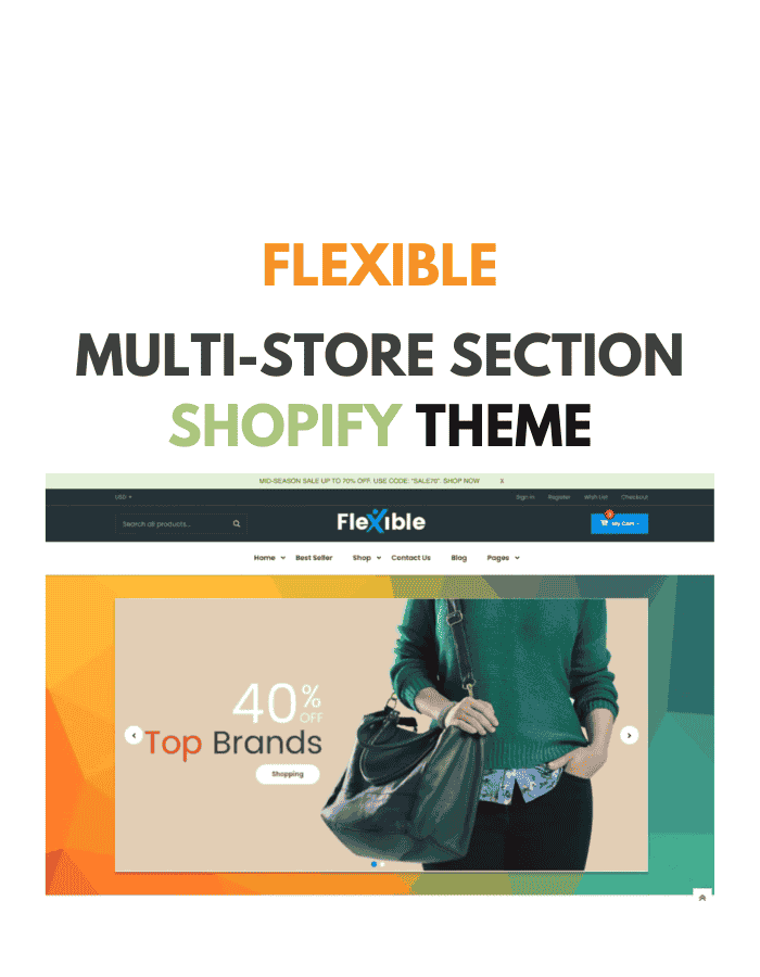 Flexible - Multi-Store Section Shopify Theme
