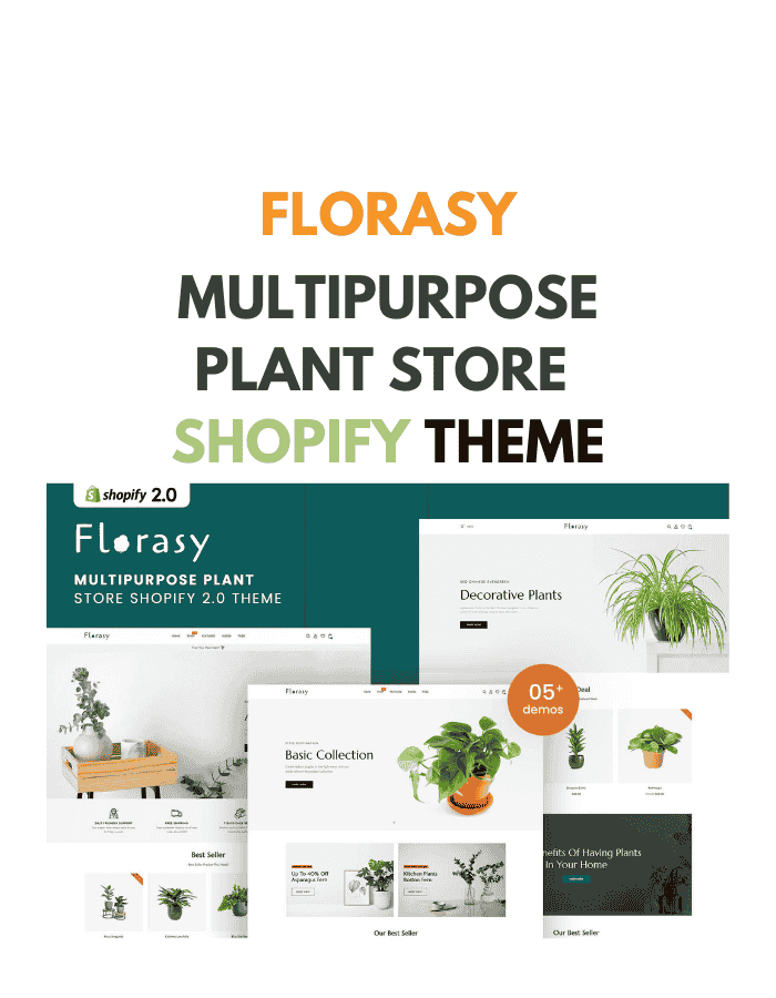 Florasy - MultiPurpose Plant Store Shopify Theme