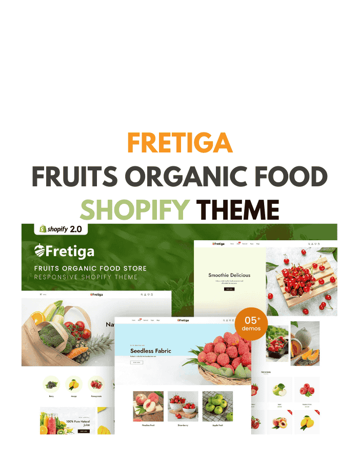 Fretiga - Fruits Organic Food Shopify Theme