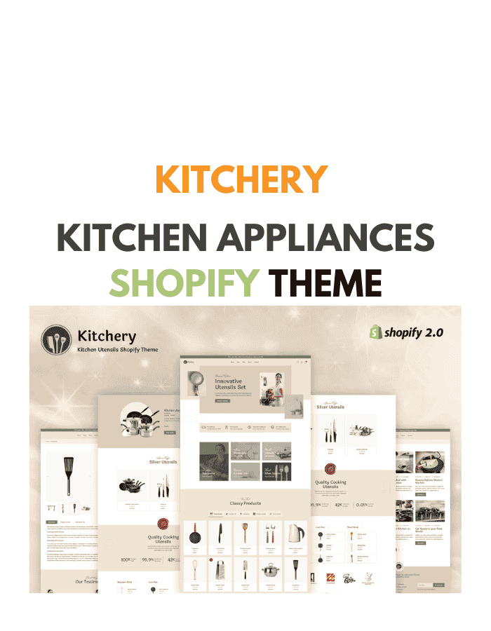 Kitchery - Kitchen Appliances Shopify Theme