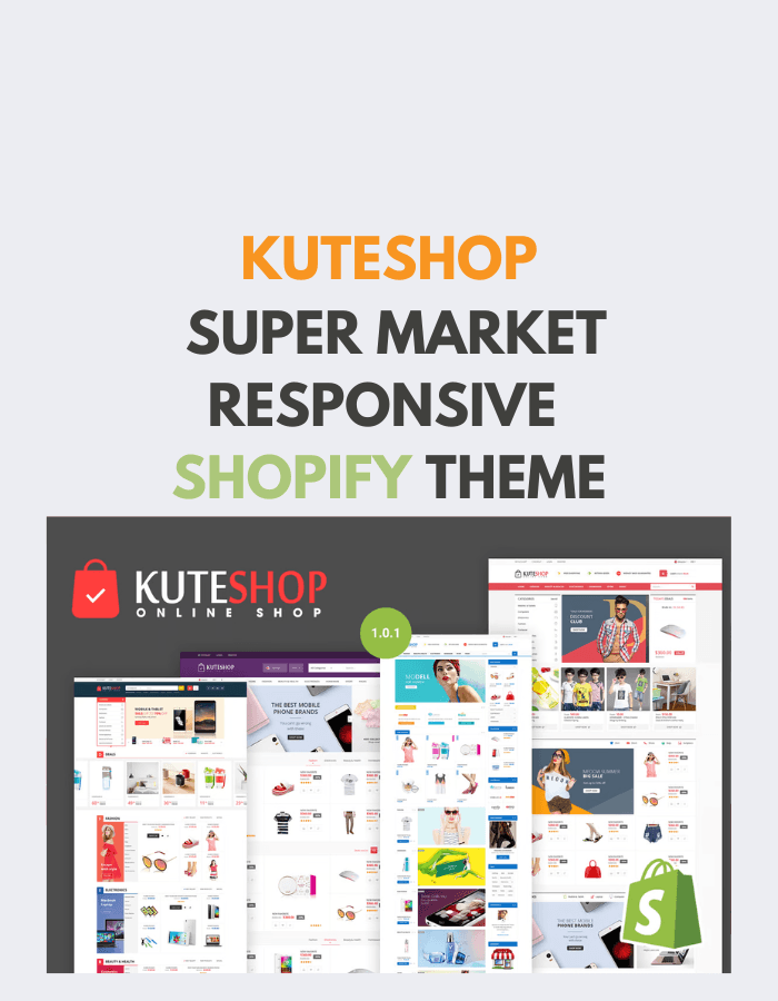 KuteShop | Super Market Responsive Shopify Theme