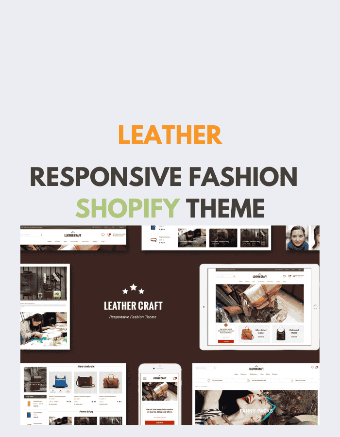 Leather - Responsive Fashion Shopify Theme
