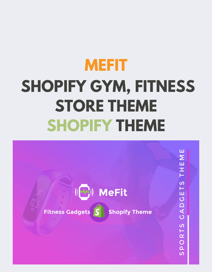 MeFit - Shopify Gym, Fitness Store Theme