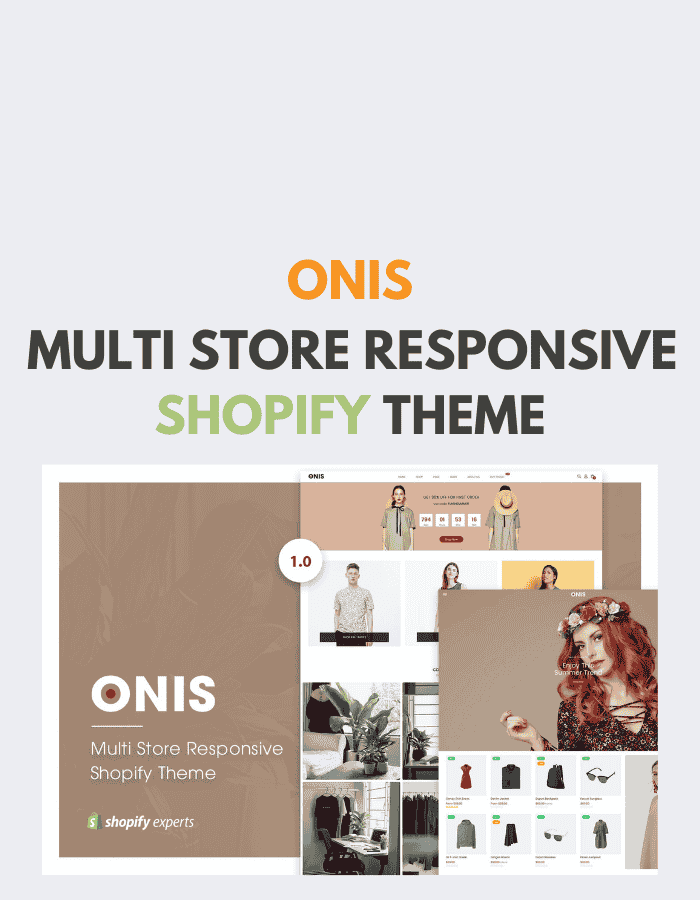 ONIS | Multi Store Responsive Shopify Theme
