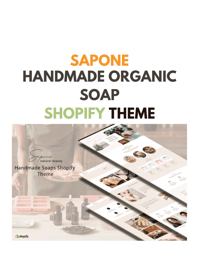 Sapone - Handmade Organic Soap Shopify Theme