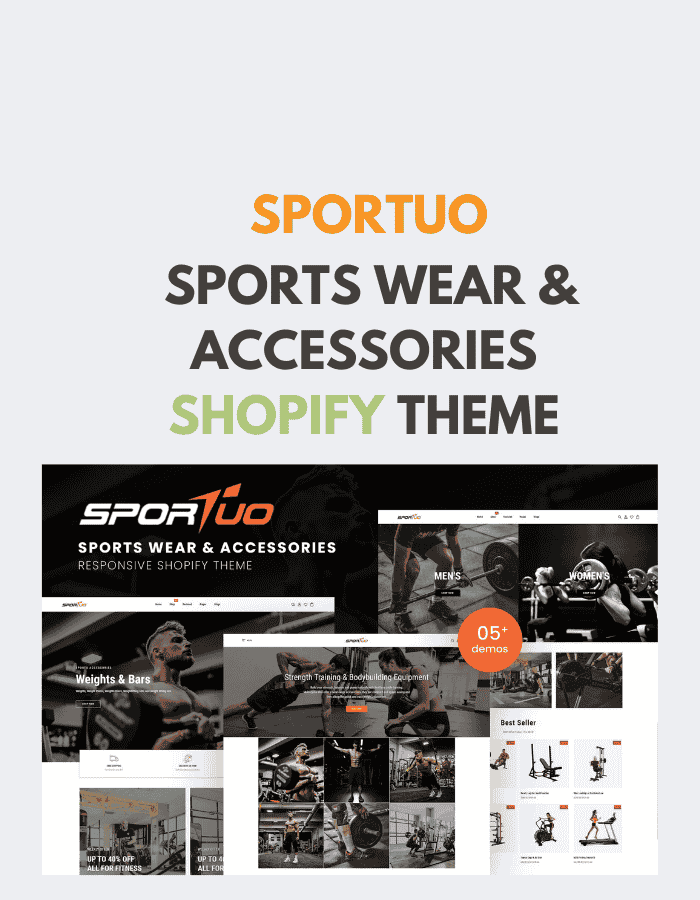 Sportuo - Sports Wear & Accessories Shopify Theme