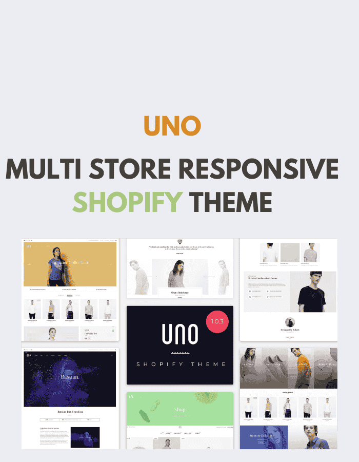 UNO – Multi Store Responsive Shopify Theme