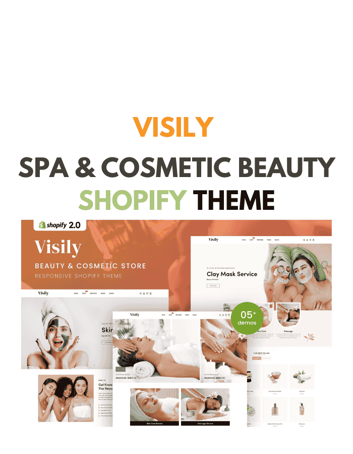 Visily - Spa & Cosmetic Beauty Shopify Theme