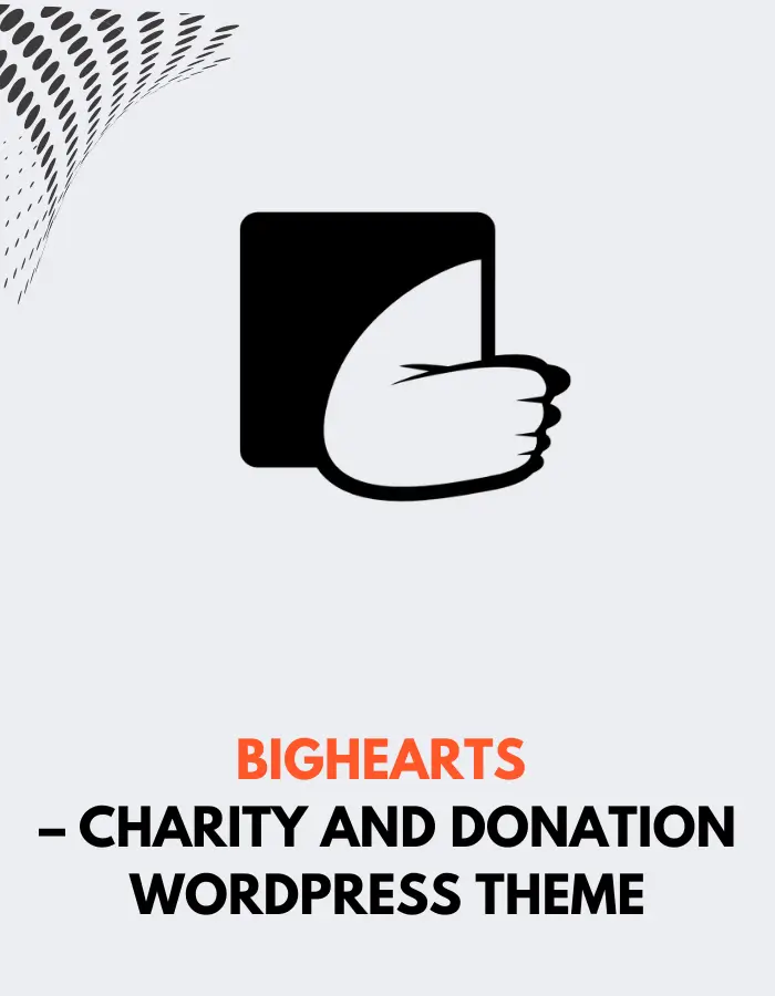 BigHearts – Charity and Donation WordPress Theme