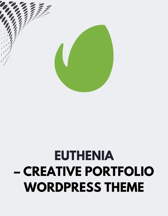 Euthenia – Creative Portfolio WordPress Theme