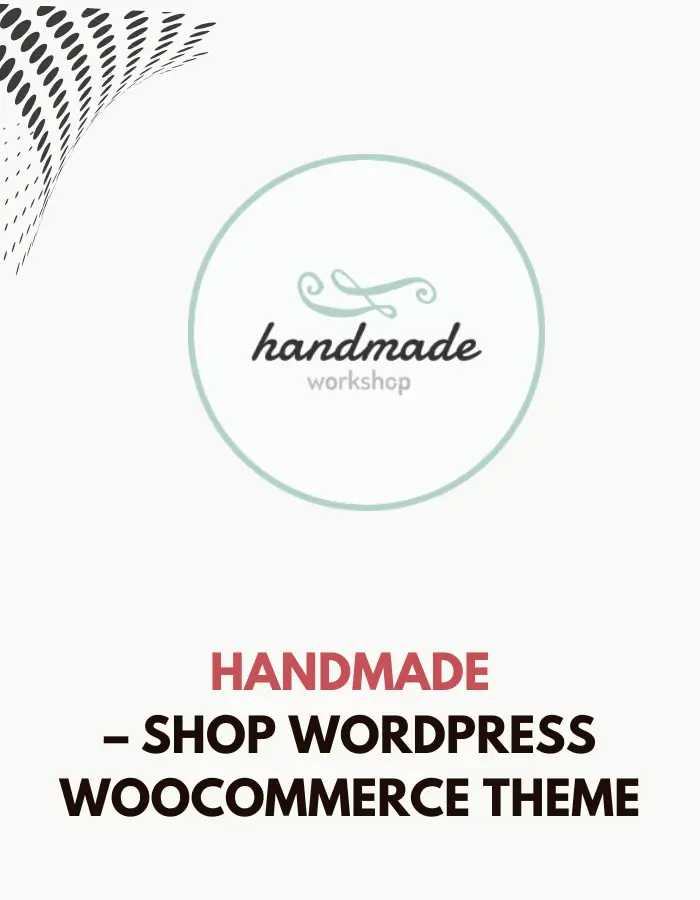 Handmade – Shop WordPress WooCommerce Theme